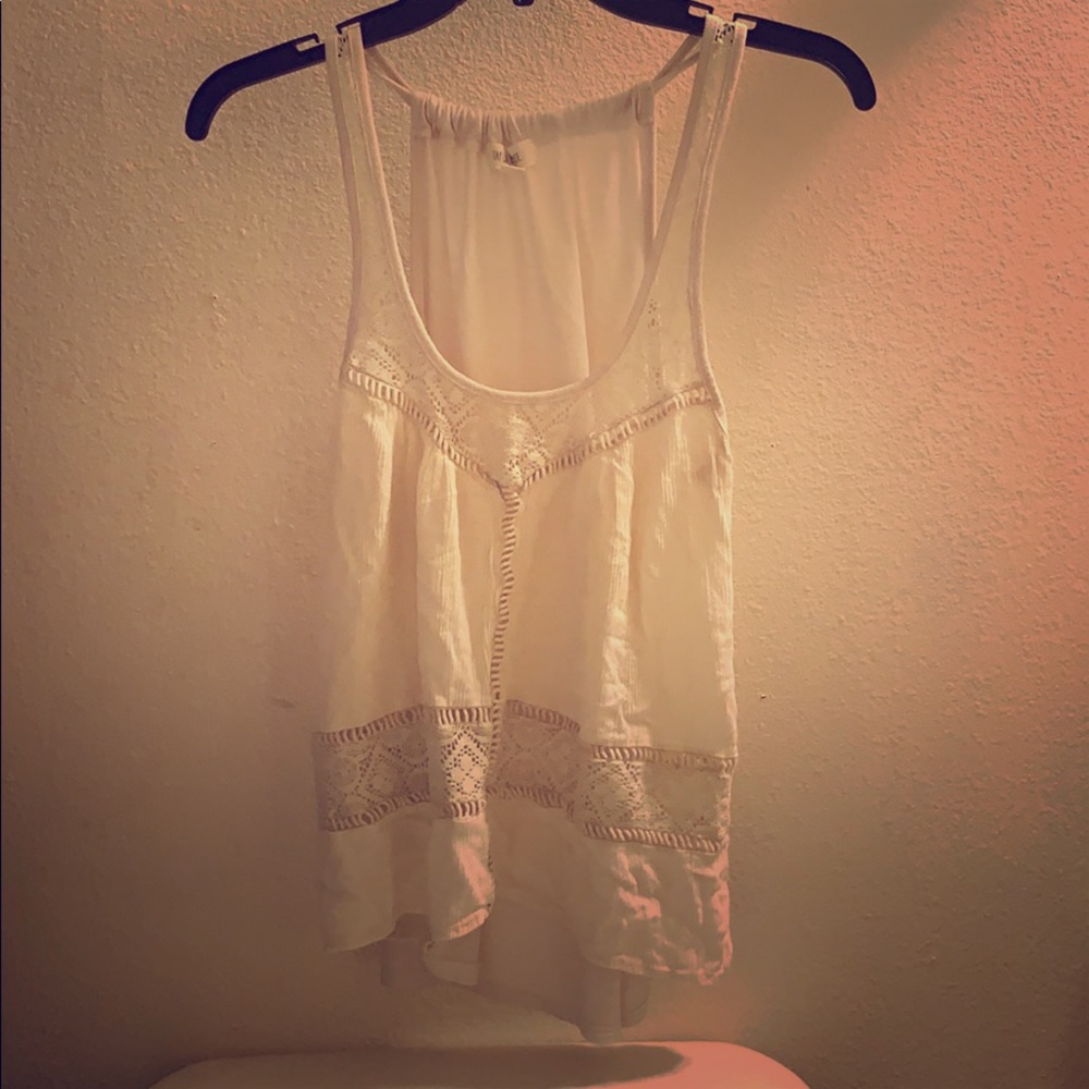 White tanktop